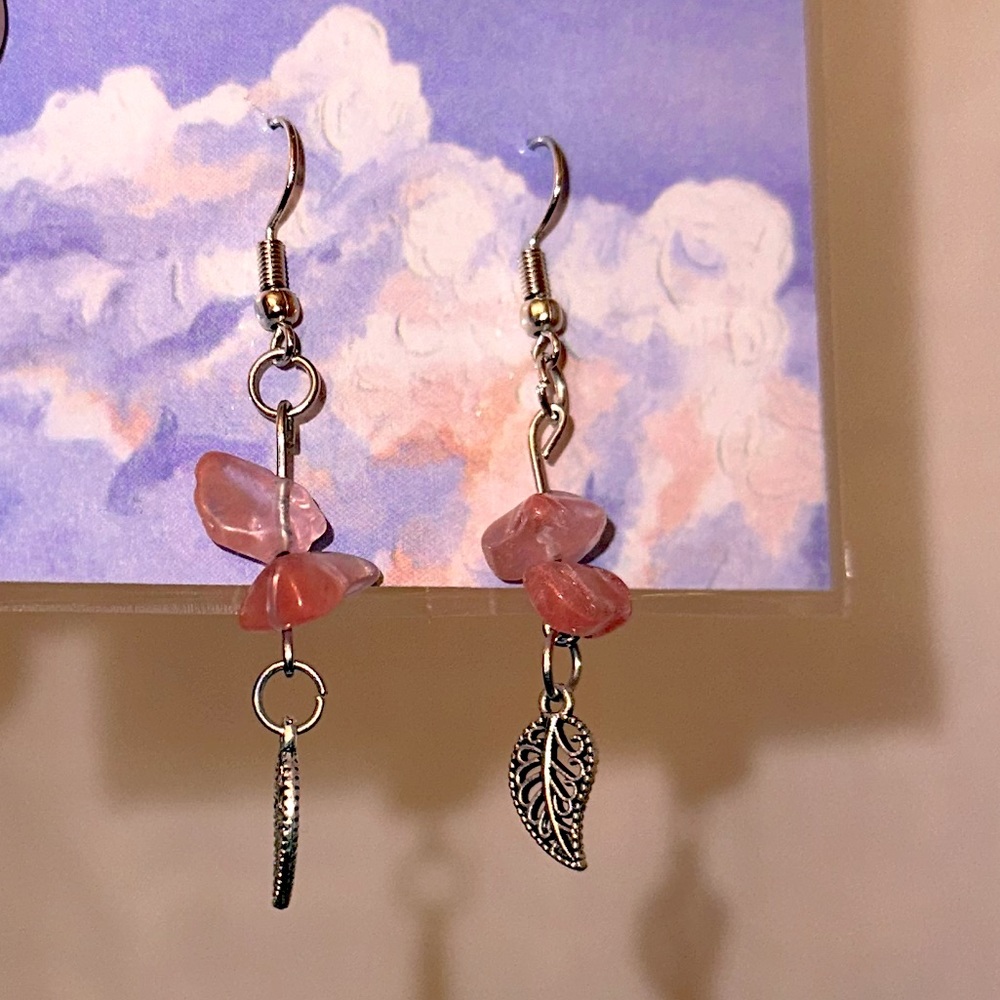 Leaf Dangle Earrings